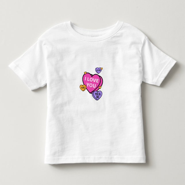 Gift for Boyfriend Gift for Girlfriend Valentine Kleinkind T-shirt (Vorderseite)