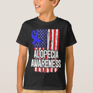 Gift for Hair Loss Patienten Spot Baldness Awarene T-Shirt
