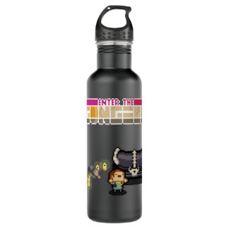 Gift For Men Exit The Gungeon Retro Vintage Edelstahlflasche