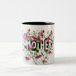 Gift for Mom for Mother's Day or Birthday Gift Zweifarbige Tasse