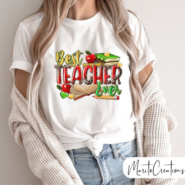 gift for schoolteachers to celebrate their day T-Shirt (Von Creator hochgeladen)
