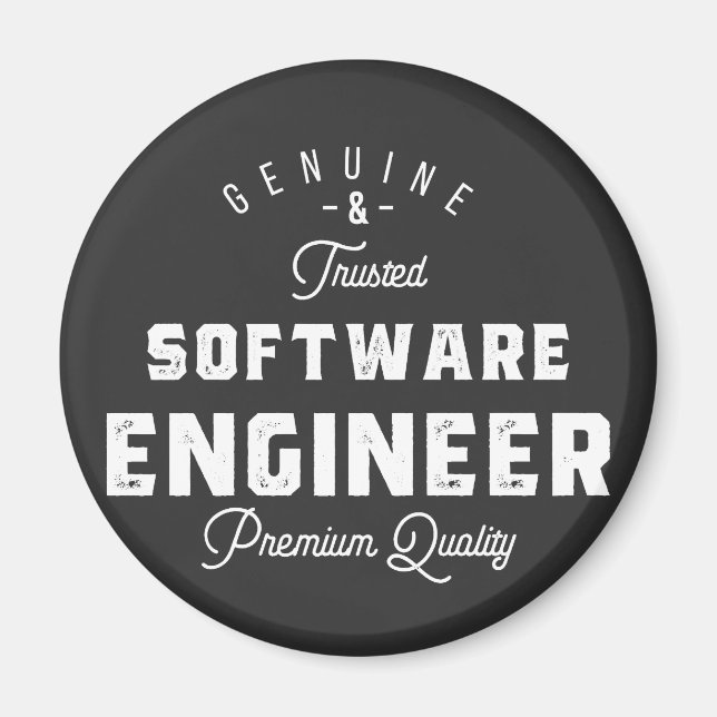 Gift for Software Engineer Magnet (Vorne)