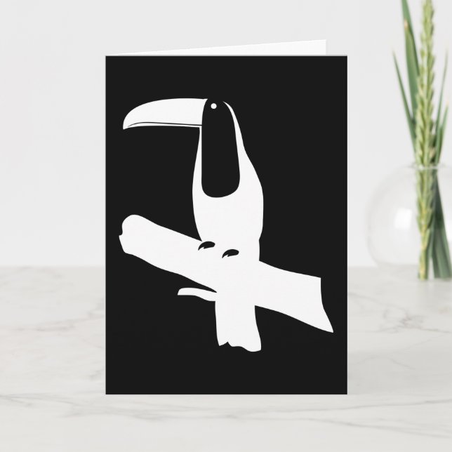 Gift für Freunde Niedlicher exotischer Tiere von T Karte (Vorderseite)