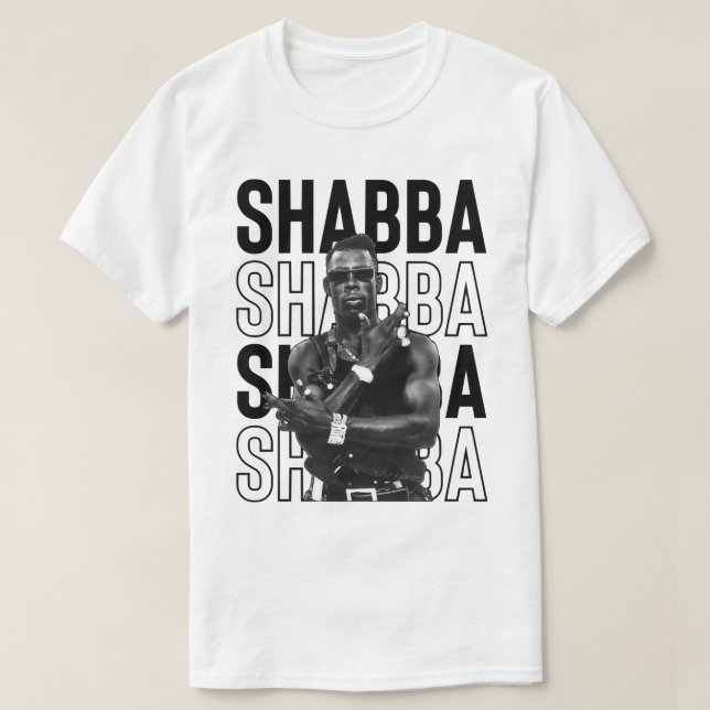 Gift Idea shabba Ranks Rock Music Liebe Frauen Män T-Shirt (Design vorne)