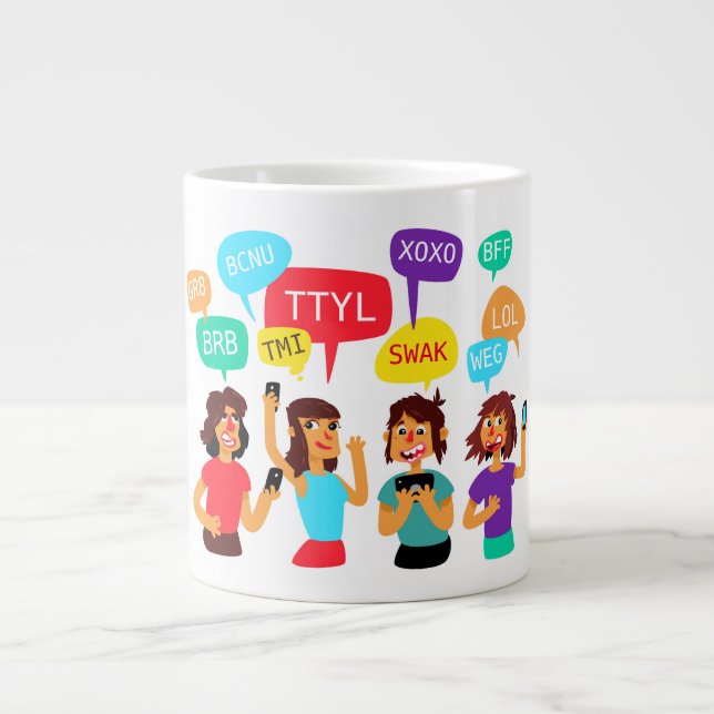 Gift Jumbo-Tasse (Vorderseite)