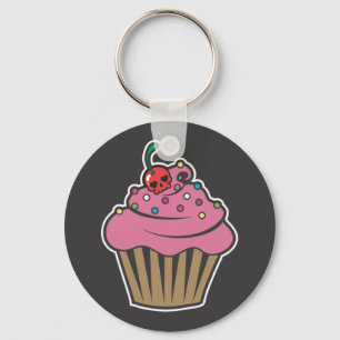 Gift-Kirschkleiner kuchen Schlüsselanhänger