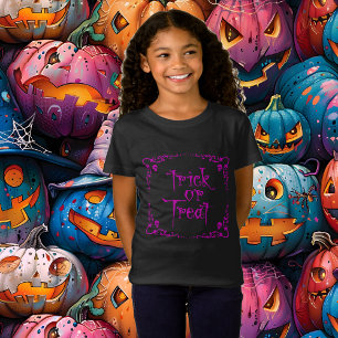 Gift Lila Trick oder Behandlung T-Shirt