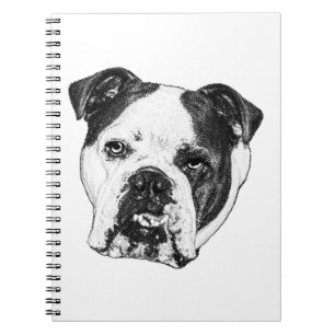 Gift List Bulldog Journal Notizblock
