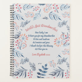 GIFT - Oma Gedichte von Großkindern - CUSTOM Planer