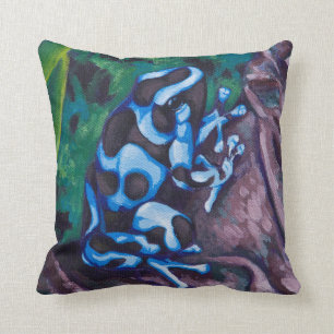 Gift-Pfeil-Frosch #3 Kissen