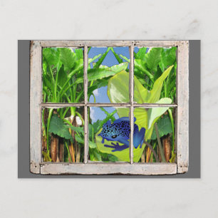 Gift-Pfeil-Frosch Postkarte