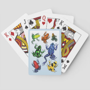 Gift-Pfeil-Frosch-Spielkarten Spielkarten
