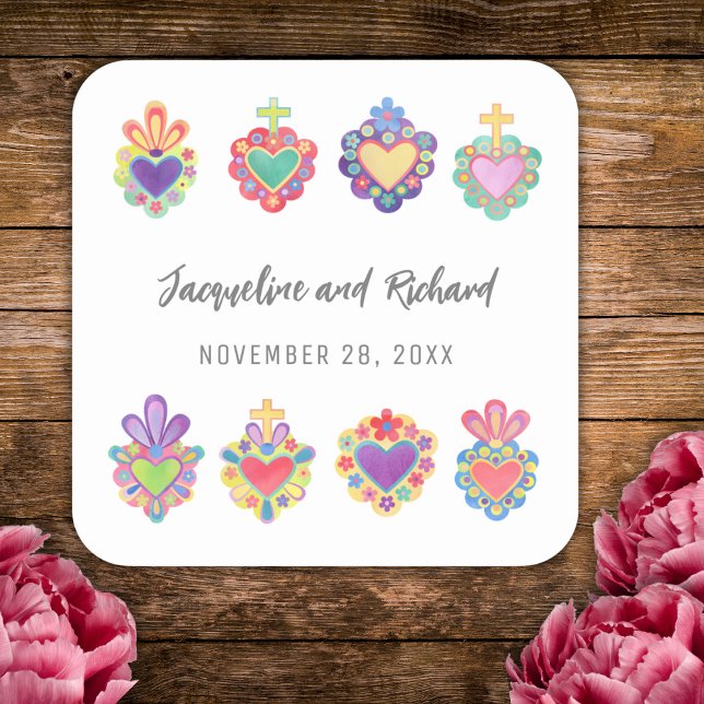 Gift Quadratischer Aufkleber (Von Creator hochgeladen)