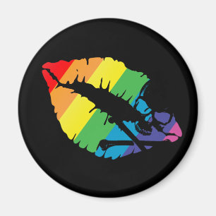 Gift Regenbogenlippen Magnet