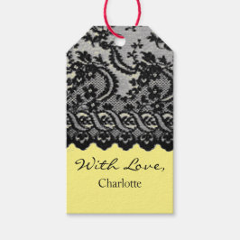 GIFT-TAG-ANTIQUE-FLÄCHE MIT LIEBE DIY NAME GESCHENKANHÄNGER