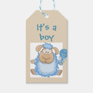 Gift Tags - Es ist ein Junge Geschenkanhänger