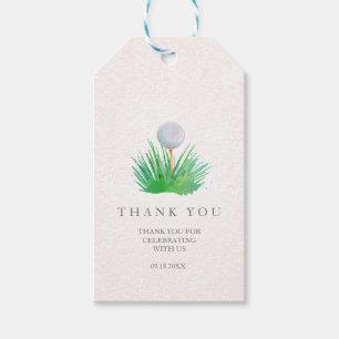 Gift-Tags für Golf-Ball Geschenkanhänger