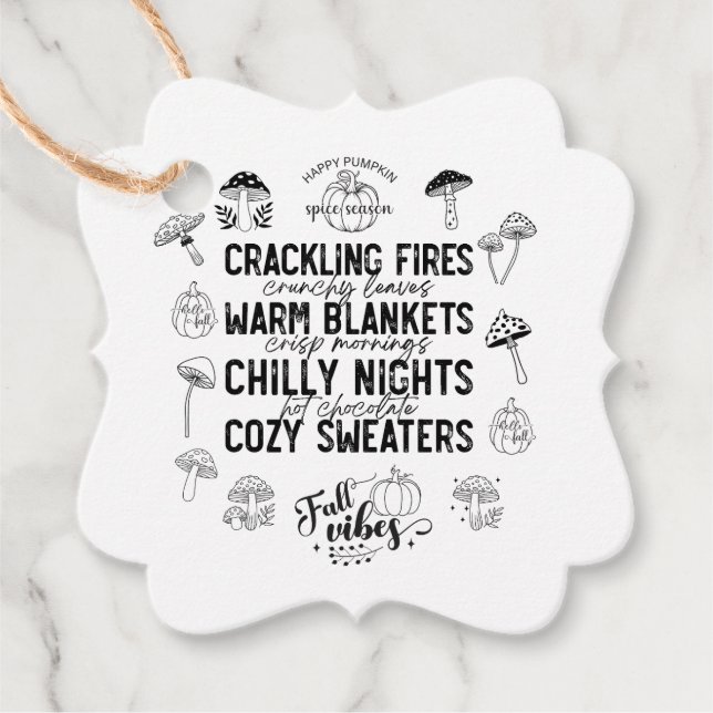 Gift Tags & Gift Enclosures Geschenkanhänger (Vorderseite)