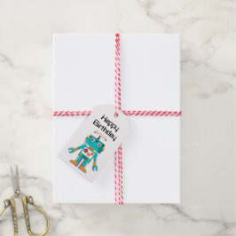 Gift Tags - Intelligent Robo Geschenkanhänger