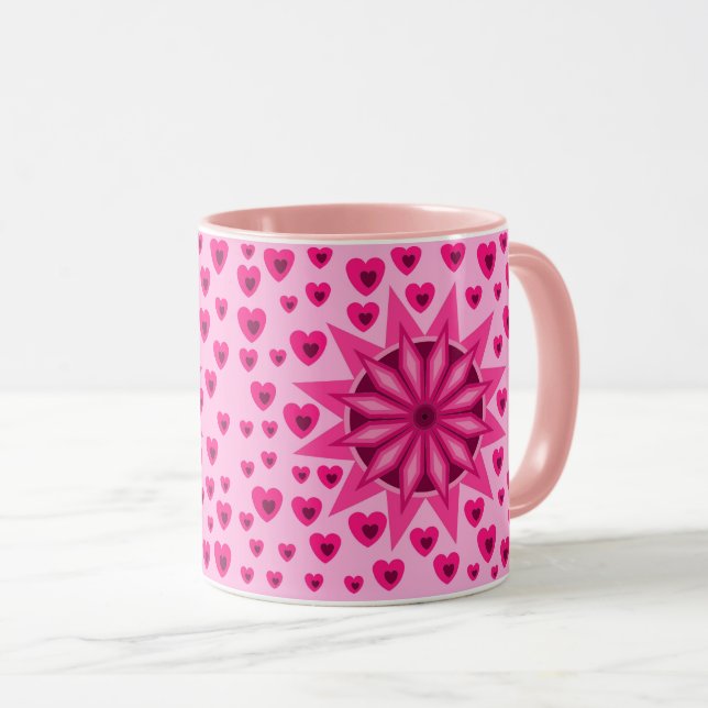 GIFT VALENTININ, GEBURTSTAG EHEFRAU HUSBAND BOYFRI TASSE (VorderseiteRechts)