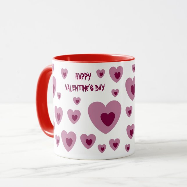 GIFT VALENTININE FRIEND EHEFRAU HUSBAND BOYFRIEND TASSE (Vorderseite Links)