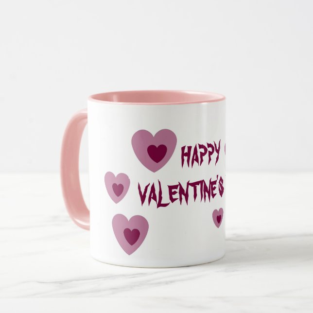 GIFT VALENTININE FRIEND EHEFRAU HUSBAND BOYFRIEND  TASSE (Vorderseite Links)