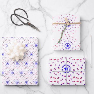 Gift Wrap - Circles of Stars Geschenkpapier Set