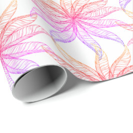 Gift Wrap - Feathery Blossoms Geschenkpapier