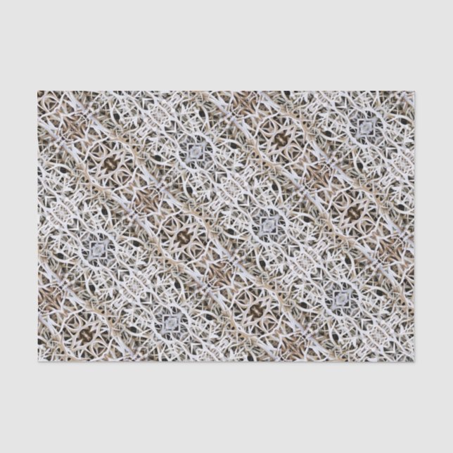GIft Wrap Tissue - Elk Antlers Seidenpapier (Vorderseite)
