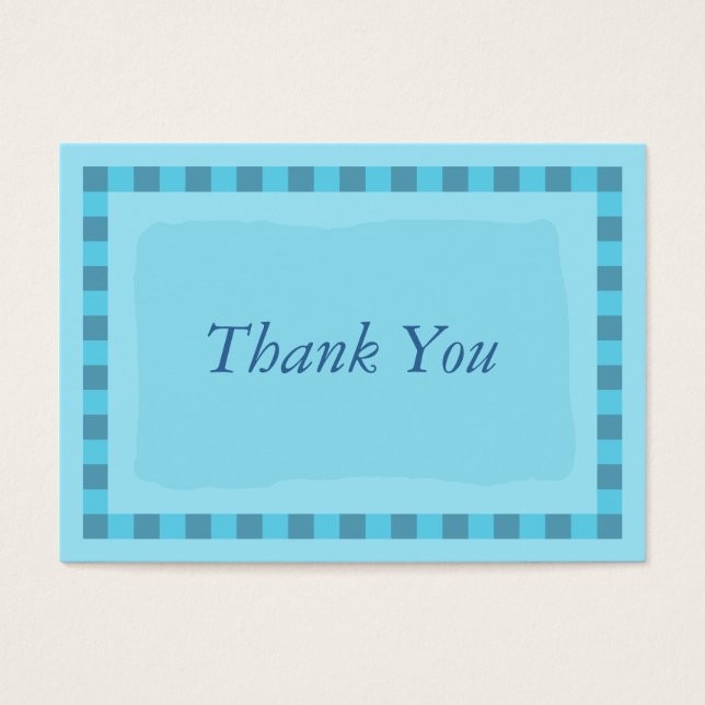 Giftcard, vielen Dank (Vorderseite)