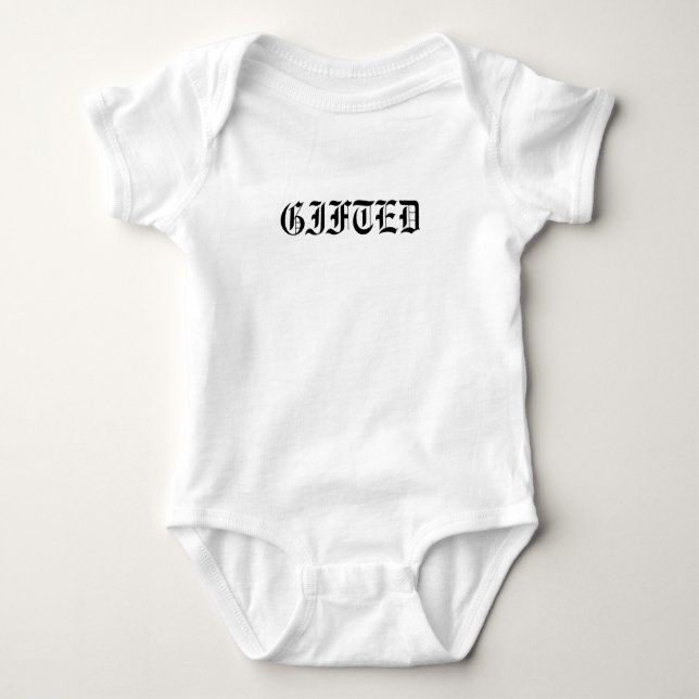 Gifted Baby Strampler (Vorderseite)