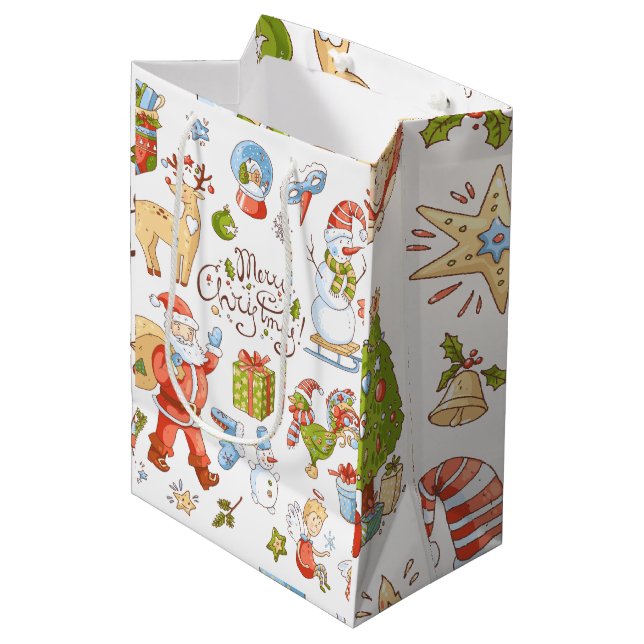 Gifted Colors 2 Mittlere Geschenktüte (Vorderseite Schrägansicht)