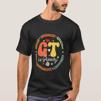 Gifted GT ist Groovy Woche der Lehrererkennung Zur T-Shirt