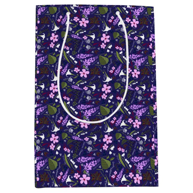 Giftgarten | Alle Blume Mittlere Geschenktüte (Vorderseite)
