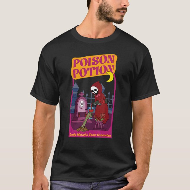 Giftgift Lady Merlot's Toxische Verbindung T-Shirt (Vorderseite)