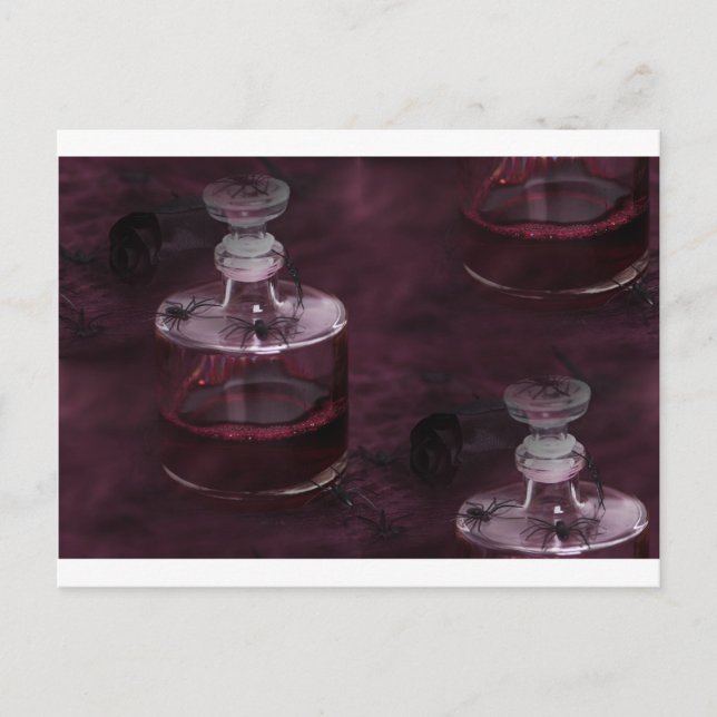 Gifthalloween Postkarte (Vorderseite)