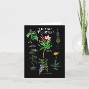 Giftige Blume Fleur Fatale Pflanze Halloween Gif Karte