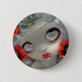 "Giftige Schönheiten III: Schlafmohn-" Knopf Button