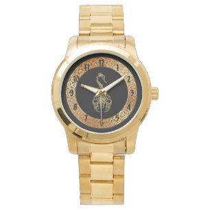 Giftige Scorpion, sehr giftiges Insekt Armbanduhr