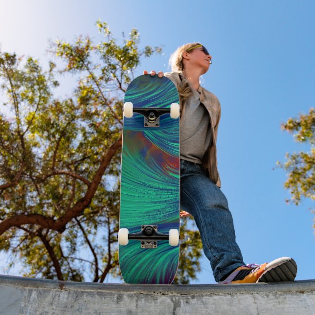 Giftiger Dschungel Skateboard (Außen 1)