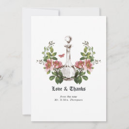 Giftlotion Halloween Gothic Dankeskarte