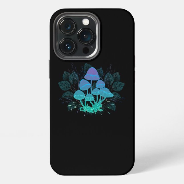 Giftpilze in Büschen iPhone 13 Pro Hülle (Hinten)