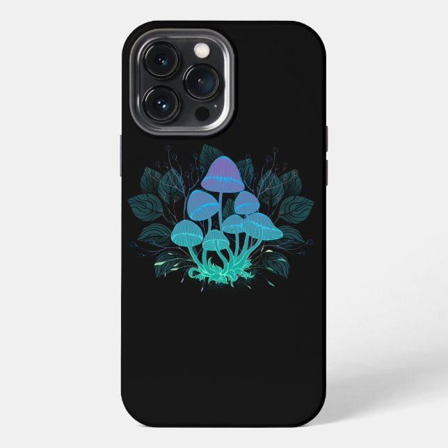 Giftpilze in Büschen iPhone 13 Pro Max Hülle (Rückseite)