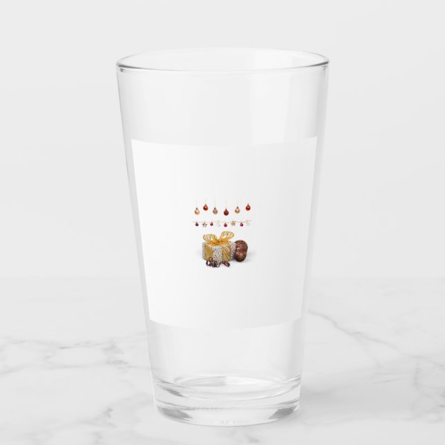 Gifts and Baubles Glas (Vorderseite)