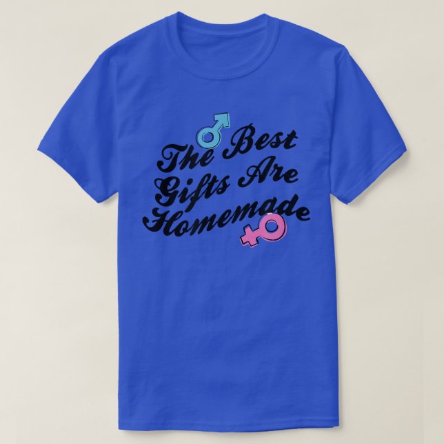 Gifts Are Homemade Pregnancy Cute Newborn T-Shirt (Design vorne)