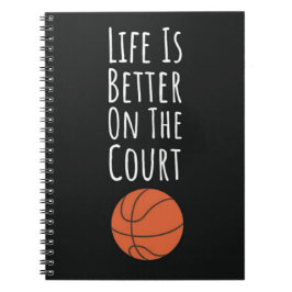 Gifts For Basketball Players Team Sports Fan Notizblock