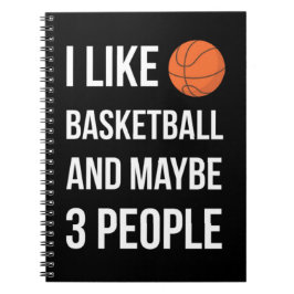 Gifts For Bball Players Sports Basketball Team Notizblock