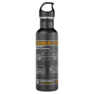 Gifts For Men Blueprint Of The Evolution Ix Edelstahlflasche