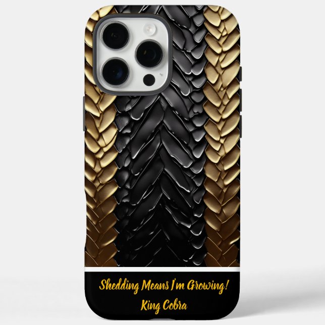 Giftschlange iPhone 16 Pro Max Hülle (Rückseite)