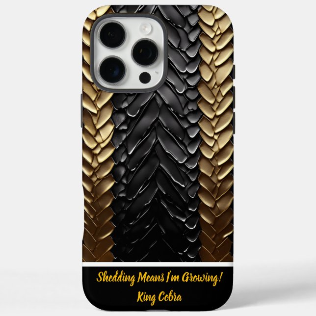 Giftschlange iPhone 16 Pro Max Hülle (Rückseite)